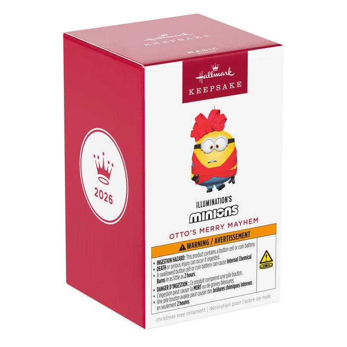 Hallmark : 2026 Keepsake Otto’s Merry Mayhem Minions (362)