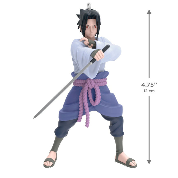 Action figure with a sword, measurement details on a white background
