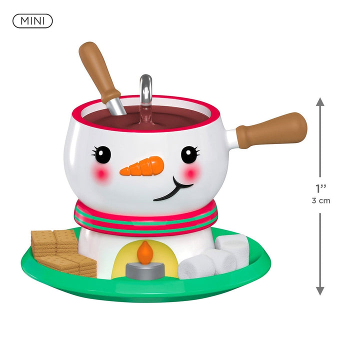 Hallmark : 2026 Keepsake Mini Festive Fondue Ornament, 1" (352)