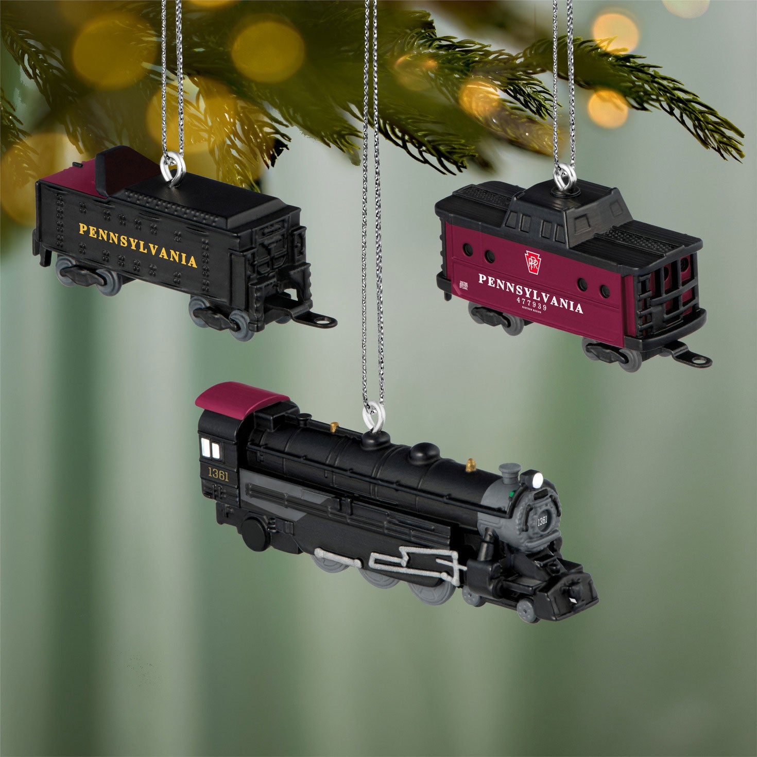 LIONEL Pennsylvania Steam Locomotive Set Ornaments 2026 – Hallmark