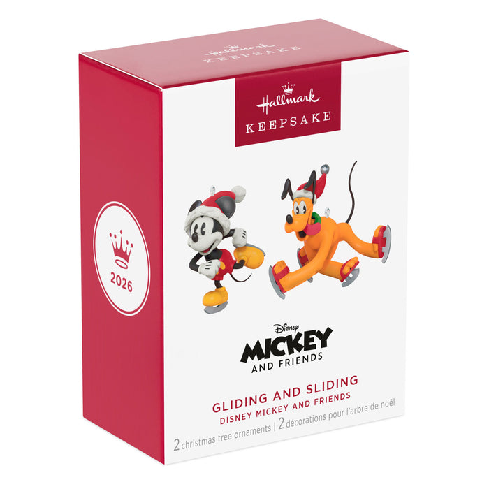 Hallmark : 2026 Keepsake Gliding and Sliding Disney Mickey and Friends (353)