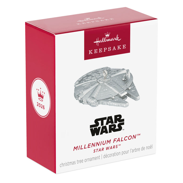Hallmark : 2026 Keepsake Millennium Falcon™ Star Wars™ (359)