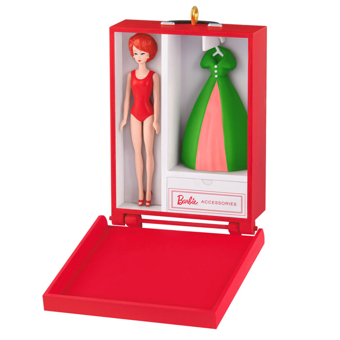 Hallmark : 2026 Keepsake Sophisticated Lady Carrying Case Barbie™ Ornament (365)