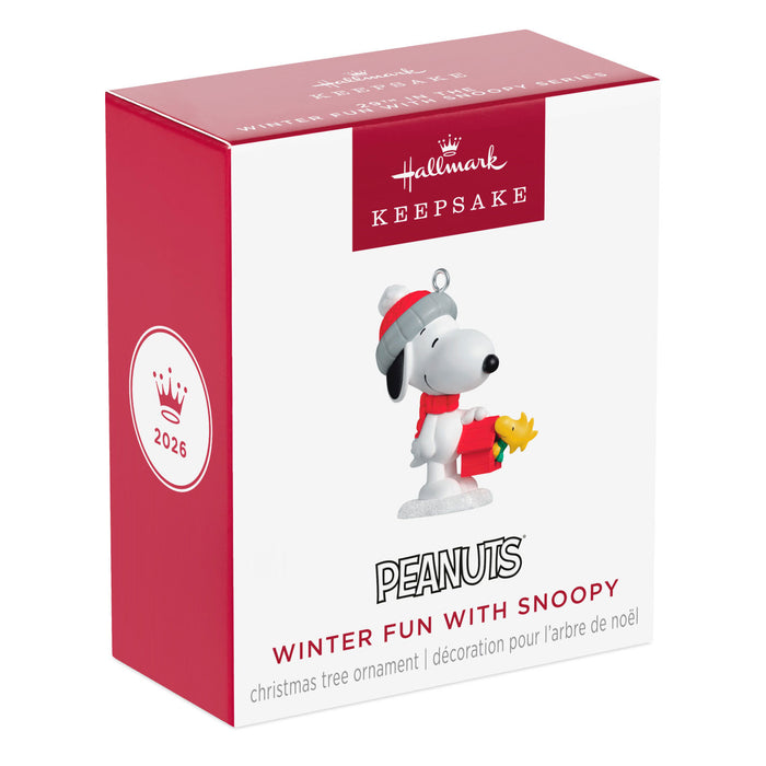 Hallmark : 2026 Keepsake Winter Fun With Snoopy 29th in the series (368)