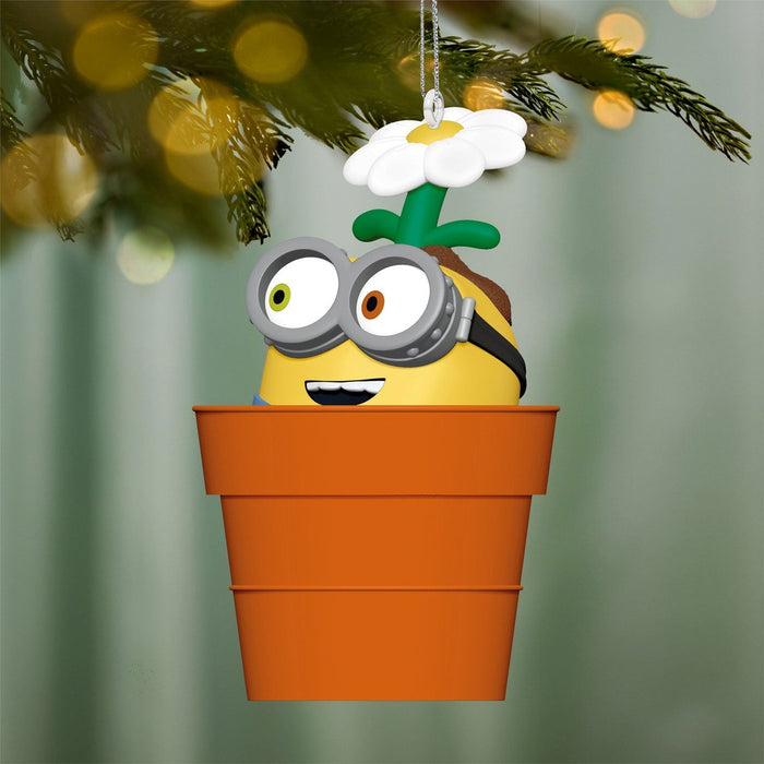 Hallmark : 2026 Keepsake Mini Minions Bob's Flower Power Ornament, 1.25" (349)
