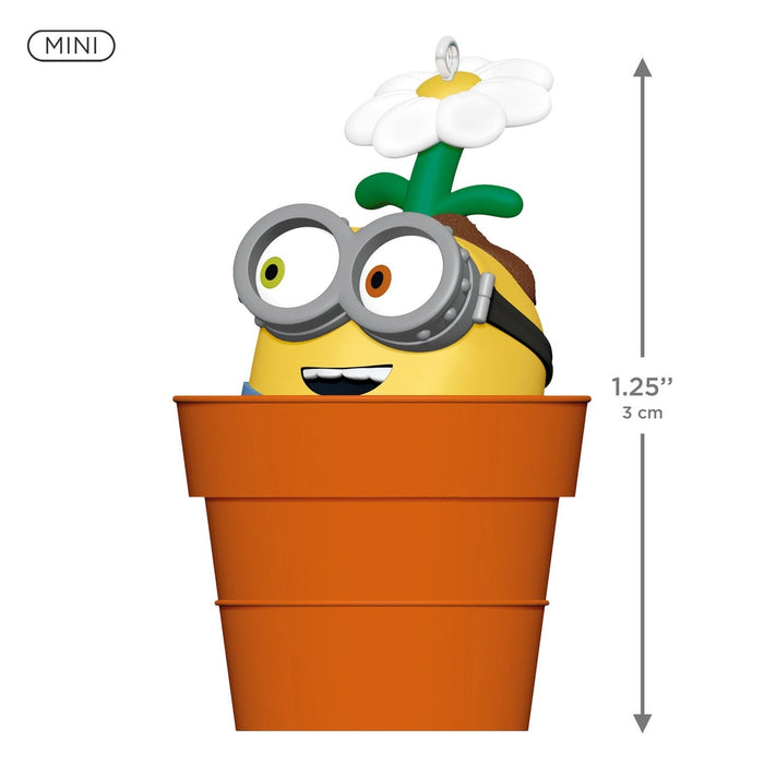 Hallmark : 2026 Keepsake Mini Minions Bob's Flower Power Ornament, 1.25" (349)