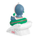 Decorative ornament with a character on a surfboard, featuring the year 2026.