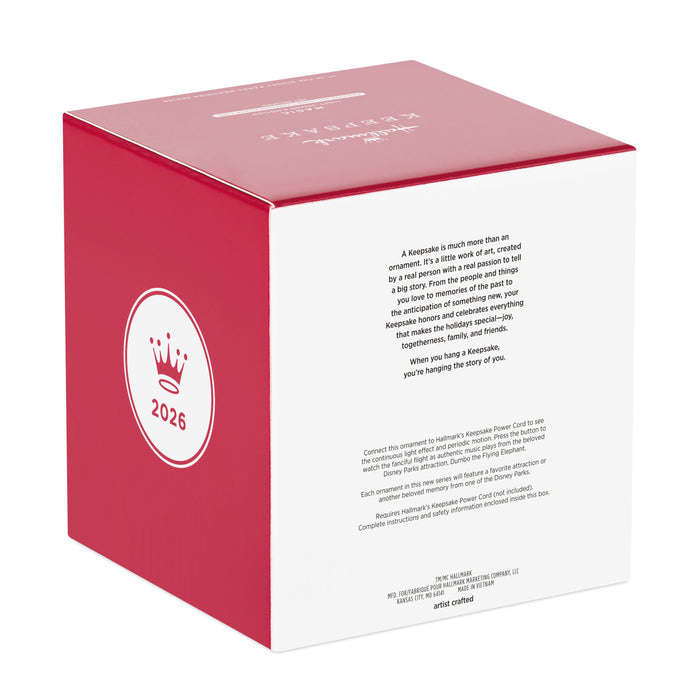 Hallmark : 2026 Keepsake Dumbo the Flying Elephant 70 Years of Disneyland 1st in the Disney Parks Memories series (102)