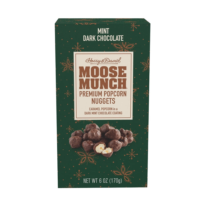 Dark chocolate mint nuggets