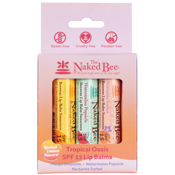 NB TROP OASIS 3PK LIP BALM