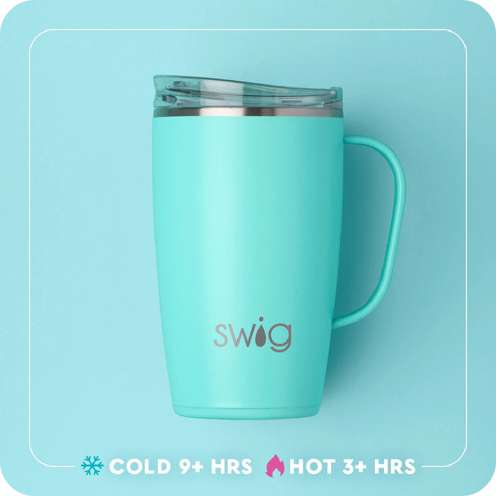 Swig : Pagoda Paradise Travel Mug 18oz