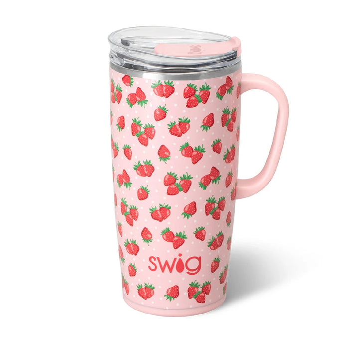 Swig : Strawberry Shortcake Travel Mug 22oz