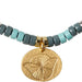 Scout Curated Wears : Stone Intention African Turquoise Gold Charm Bracelet at Annie's Hallmark