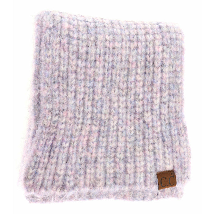 CC Beanie : Soft Ribbed Oblong  Scarf- Assorted Colors