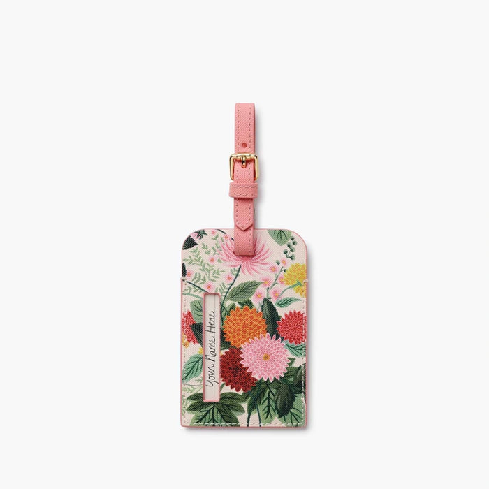 A durable and stylish luggage tag designed to easily identify your bags while adding a personal travel touch.
