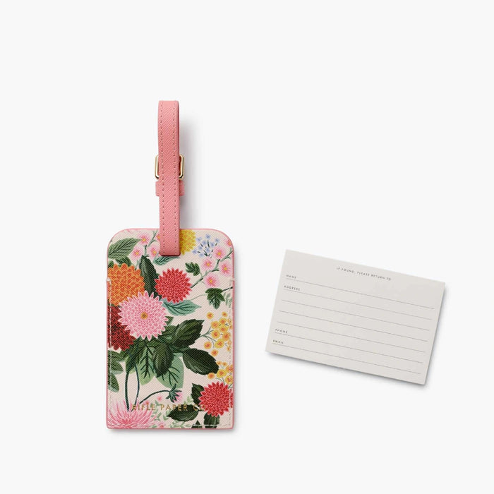 A durable and stylish luggage tag designed to easily identify your bags while adding a personal travel touch.