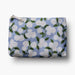 A set of two cotton canvas pouches featuring illustrated Hydrangea florals.