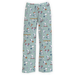 Snoopy sports-themed lounge pants with colorful all-over Peanuts character print and comfortable elastic waistband.