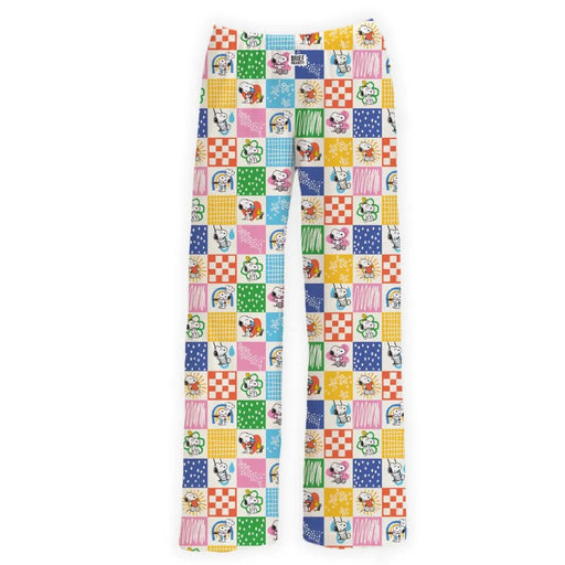 Brief Insanity : Snoopy Spring Checkered Lounge Pants