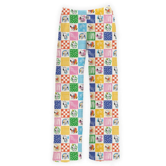 Brief Insanity : Snoopy Spring Checkered Lounge Pants