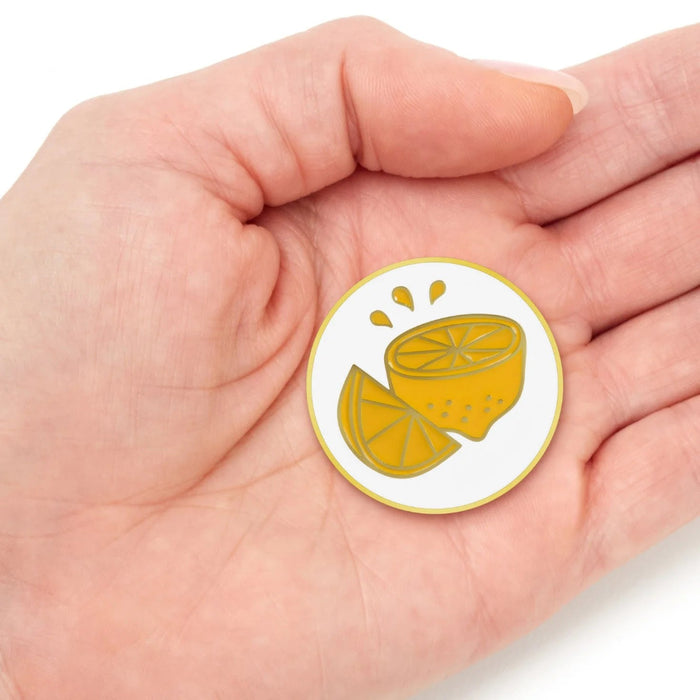 Hallmark Squeeze the Day Lemons Metal Pocket Token with inspirational message and cheerful lemon design