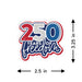 This Simply Said Inc 250 Years Freedom Stickers set celebrates American history with a festive patriotic design.