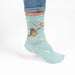 Wrendale Designs Oops a Daisy Mouse Socks with charming mouse and daisy pattern