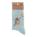 Wrendale Designs Oops a Daisy Mouse Socks with charming mouse and daisy pattern