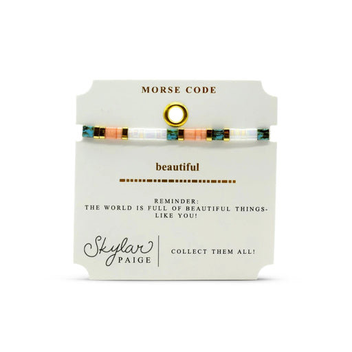 Elegant bracelet with a mix of colors, crafted from gold and white enamel for a stylish look.