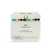 Square-shaped bracelet in multiple colors, crafted from gold-plated brass, highlighting a stylish and modern aesthetic.