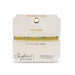 A bracelet showcasing vibrant turquoise beads with sophisticated gold accents.