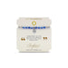 A bracelet with vibrant blue stones and a delicate silver charm, showcasing a blend of elegance and charm.