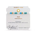 Stia Couture Trust Morse Code Tila Beaded Bracelet featuring colorful Miyuki Tila beads with a hidden "TRUST" Morse code message and stretch-fit design.