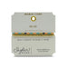 A stylish bracelet composed of assorted colorful beads, creating a cheerful accessory.