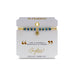 Elegant gold bracelet adorned with turquoise beads and a charming gold leaf pendant, perfect for any occasion.