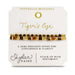 Stia Couture Natural Beauty Tiger's Eye Beaded Bracelet featuring genuine Tiger's Eye gemstones with a stretch-fit design and gift-ready packaging.