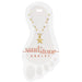 Lightweight and comfortable anklet suitable for all-day wear