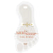 Elegant gold toe rings made from sandstone, featuring a natural look that enhances any summer outfit.