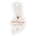 Rose gold sandstone toe rings with intricate designs, showcasing a blend of elegance and natural texture.
