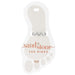 Silver toe rings featuring intricate sandstone designs, showcasing a blend of elegance and natural beauty.