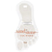 Elegant silver toe rings adorned with unique sandstone patterns, perfect for adding a touch of style to summer outfits.