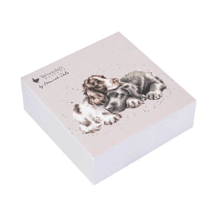 Wrendale : 'Growing Old Together' Spaniel and Labrador Sticky Notes