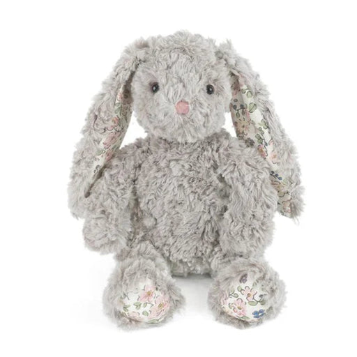 Mon Ami Faith Bunny Plush in small gray featuring ultra-soft plush fabric, floppy ears, embroidered facial details, and a cuddly design for babies, children, and gift giving.