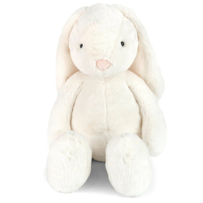 Magnolia Bunny Plush Toy perks up any playroom with her adorable face, floppy ears and talent for cuddling. 