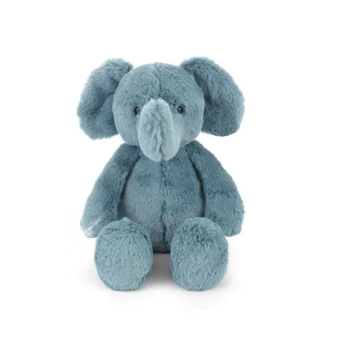Mon Ami Azure Elephant plush stuffed animal.