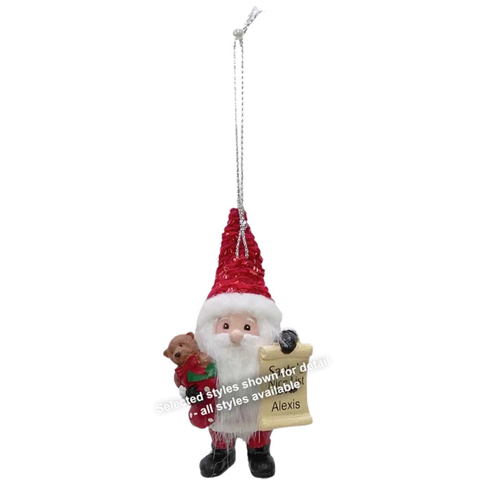 Santa ornament 