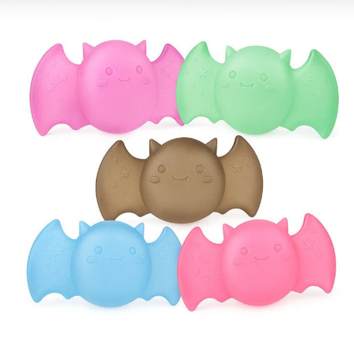 Puka Creations brings you Barry the Bat, the most squeezably adorable squishy toy in the Super Duper Sugar Squisher collection.