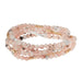 Stone Wrap Morganite Black Tourmaline Necklace Bracelet