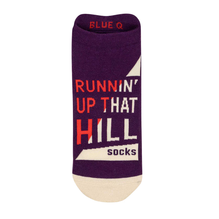 Blue Q : Sneaker Socks - Runnin' Up That Hill