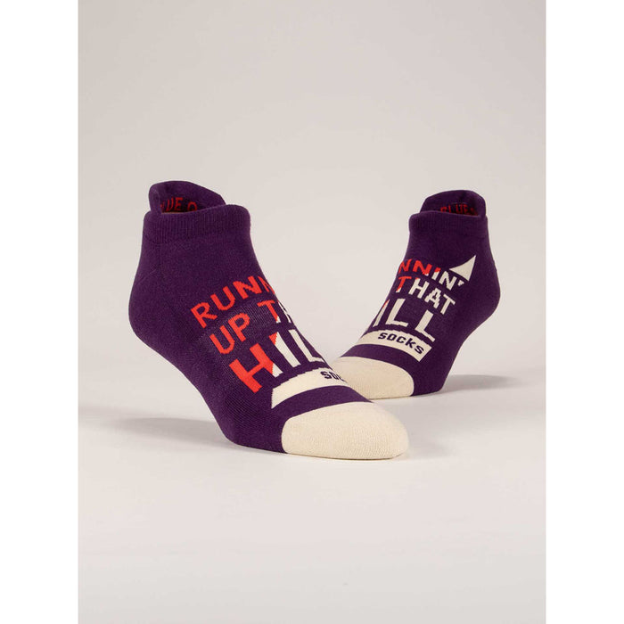 Blue Q : Sneaker Socks - Runnin' Up That Hill